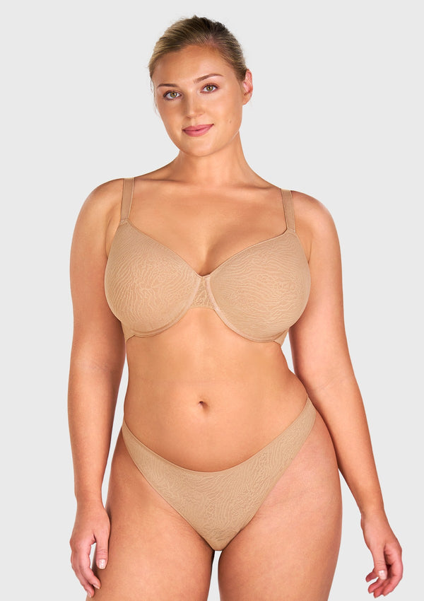 AirMesh Lace Detail Sexy Soft Mesh Thong