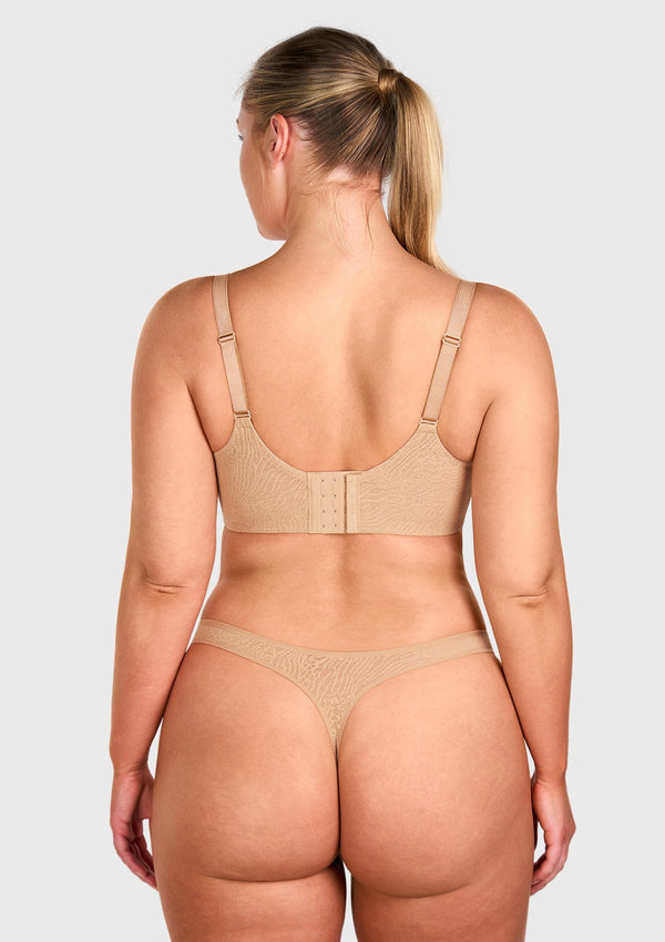 AirMesh Lace Detail Sexy Soft Mesh Thong
