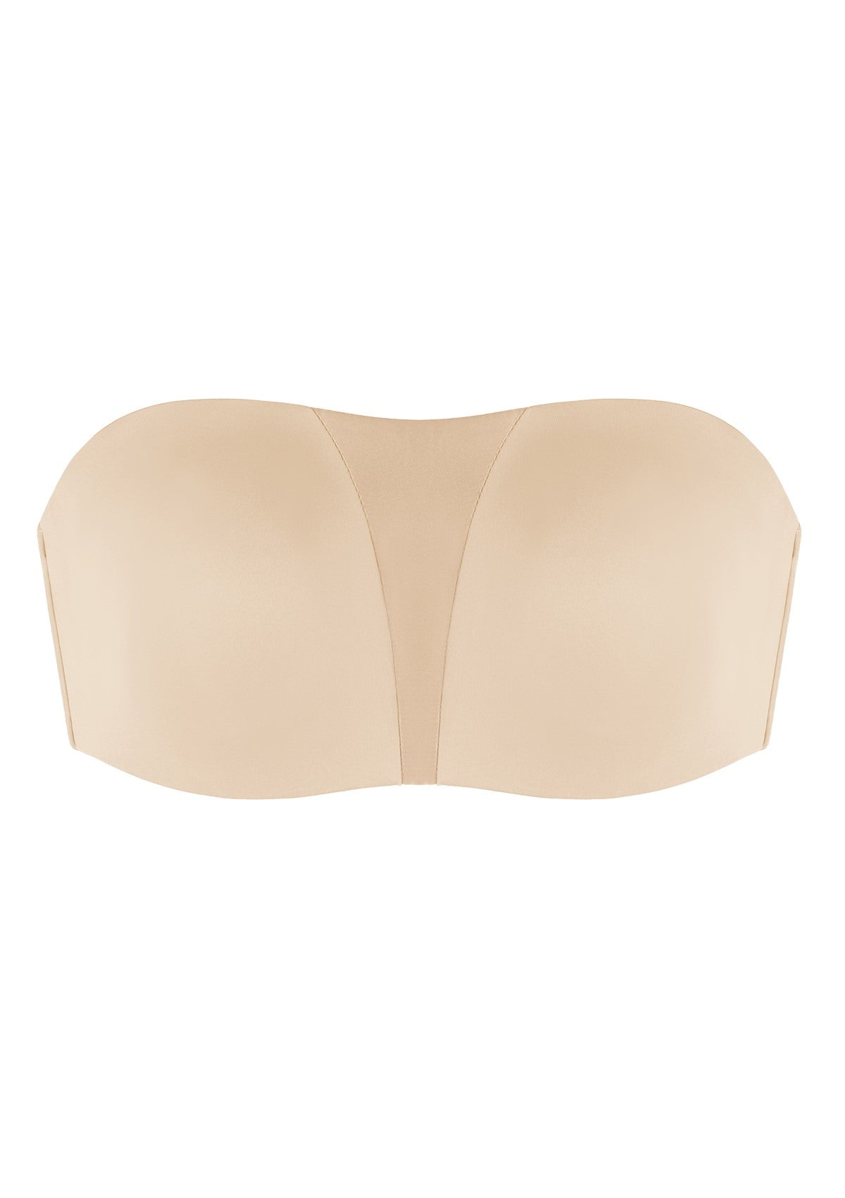 Fiery Unlined Seamless Comfort Underwire Plus Size Bandeau Strapless Bra