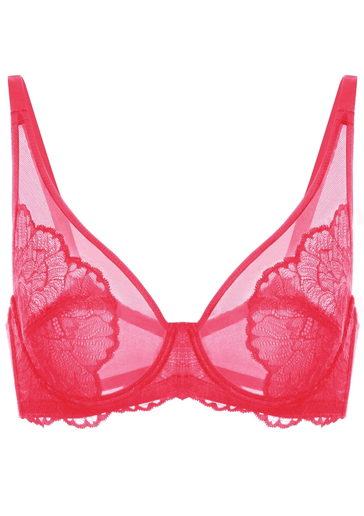 Blossom Unlined Lace Underwire Bra