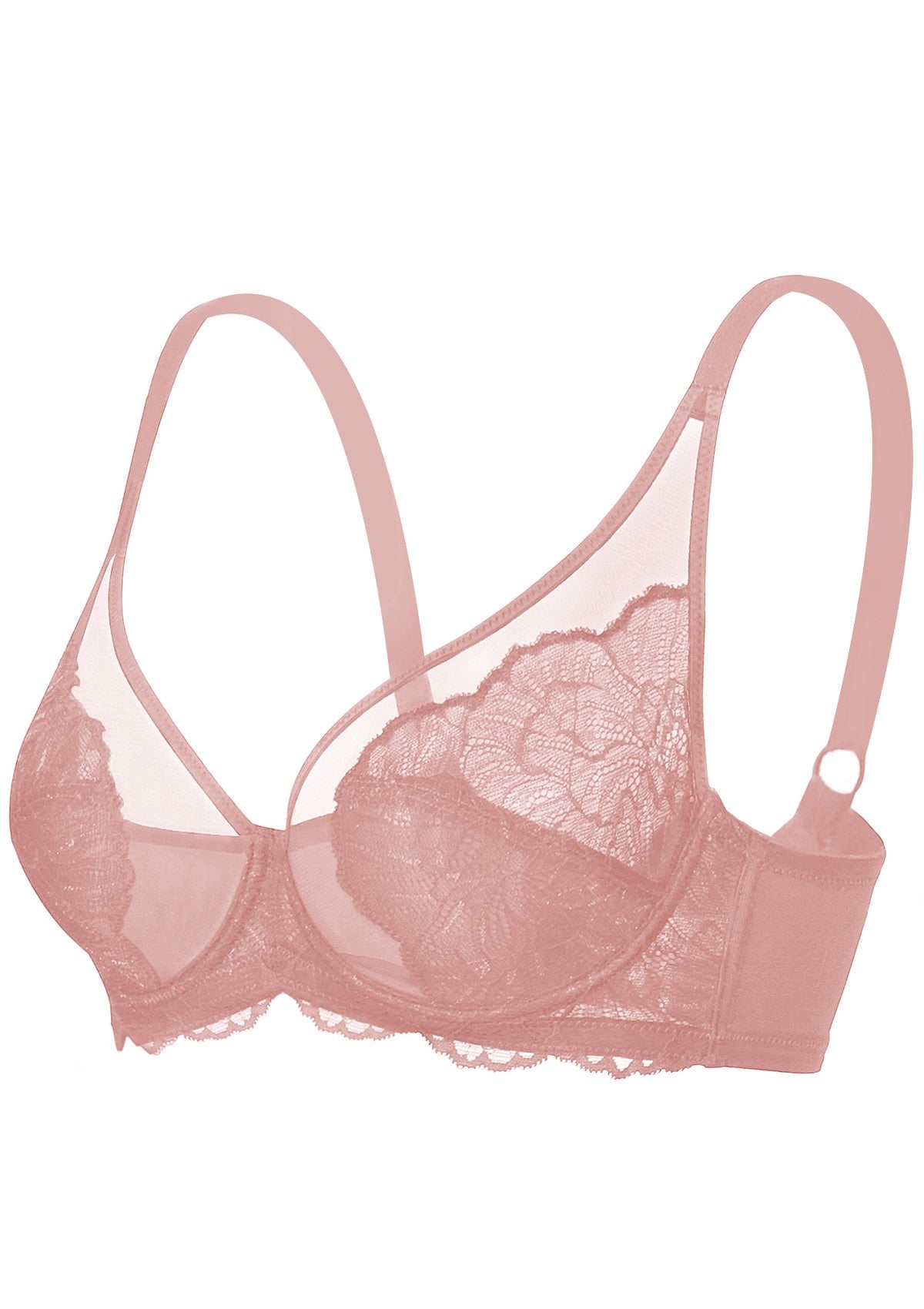 Blossom Unlined Lace Underwire Bra