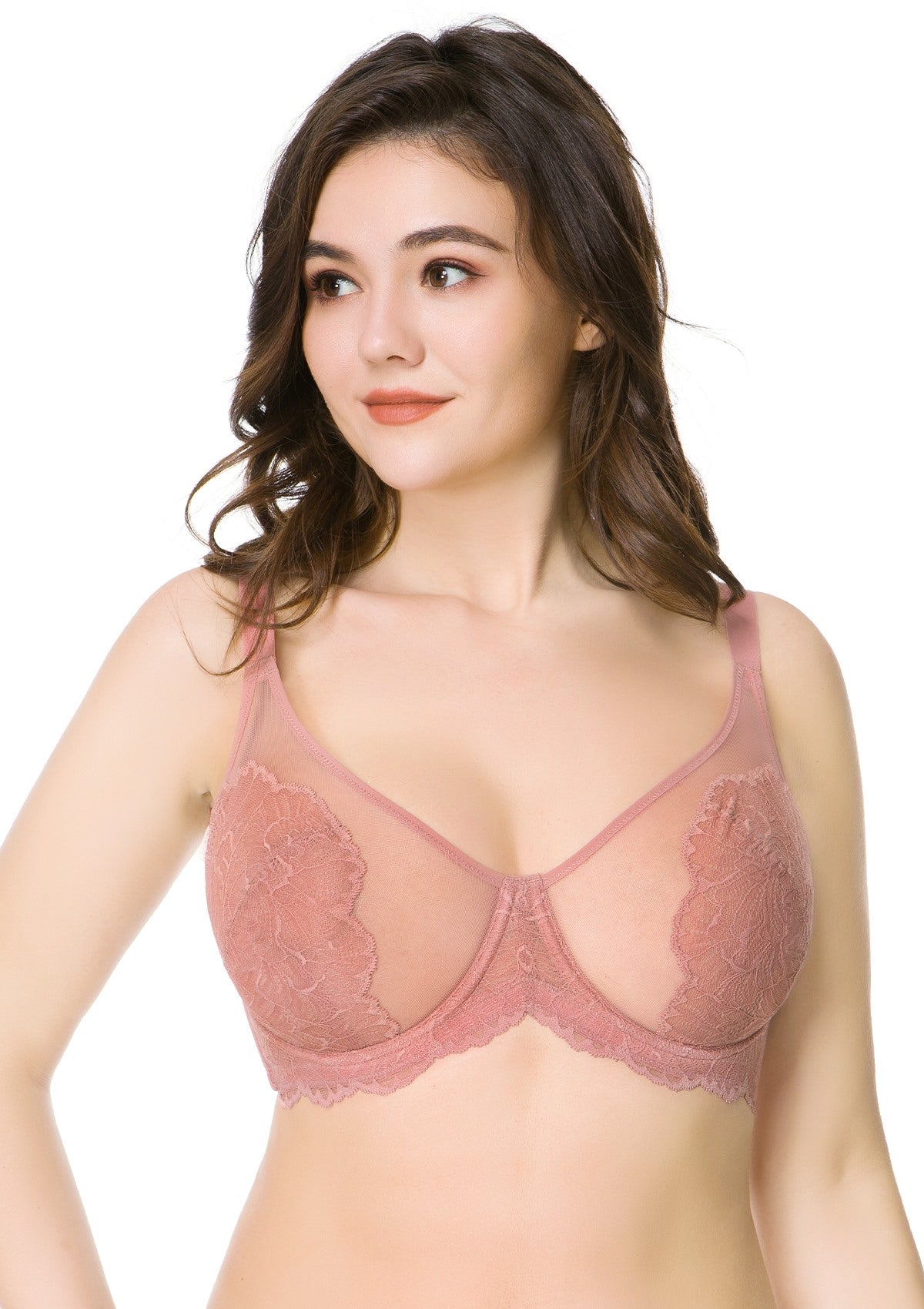 Blossom Unlined Lace Underwire Bra