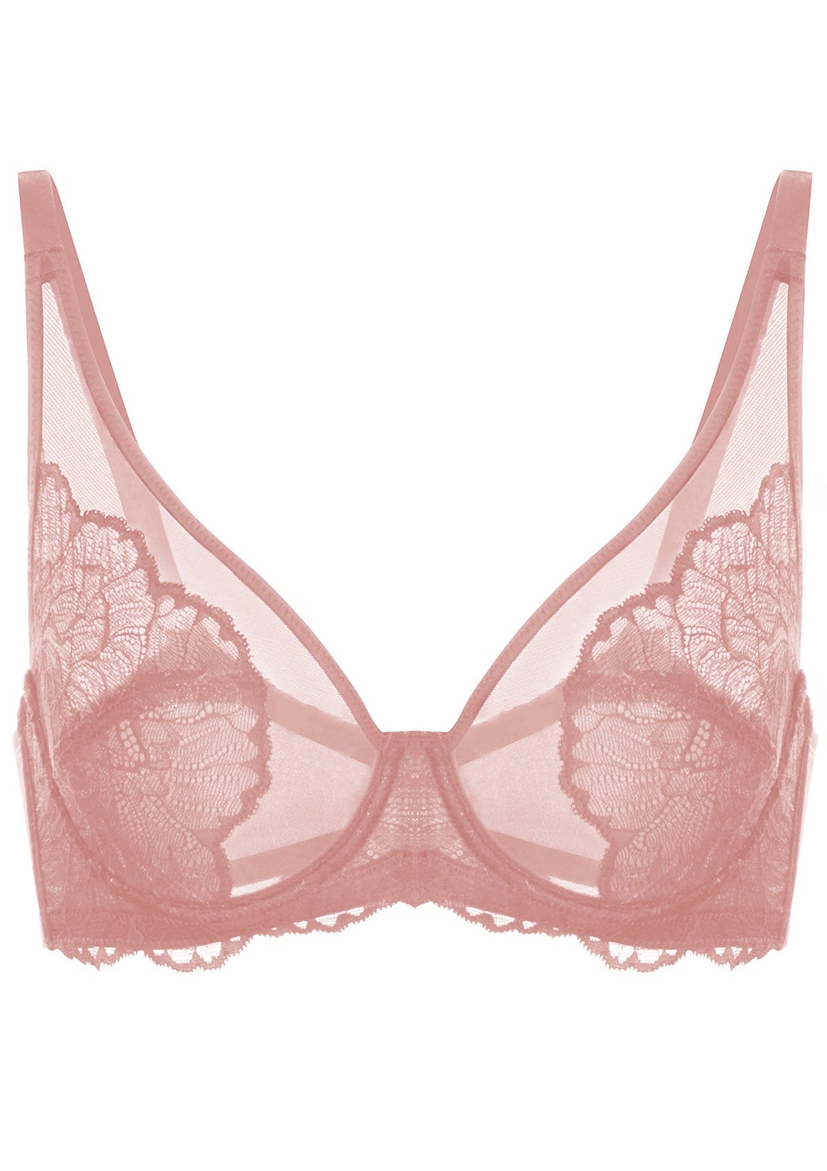 Blossom Unlined Lace Underwire Bra
