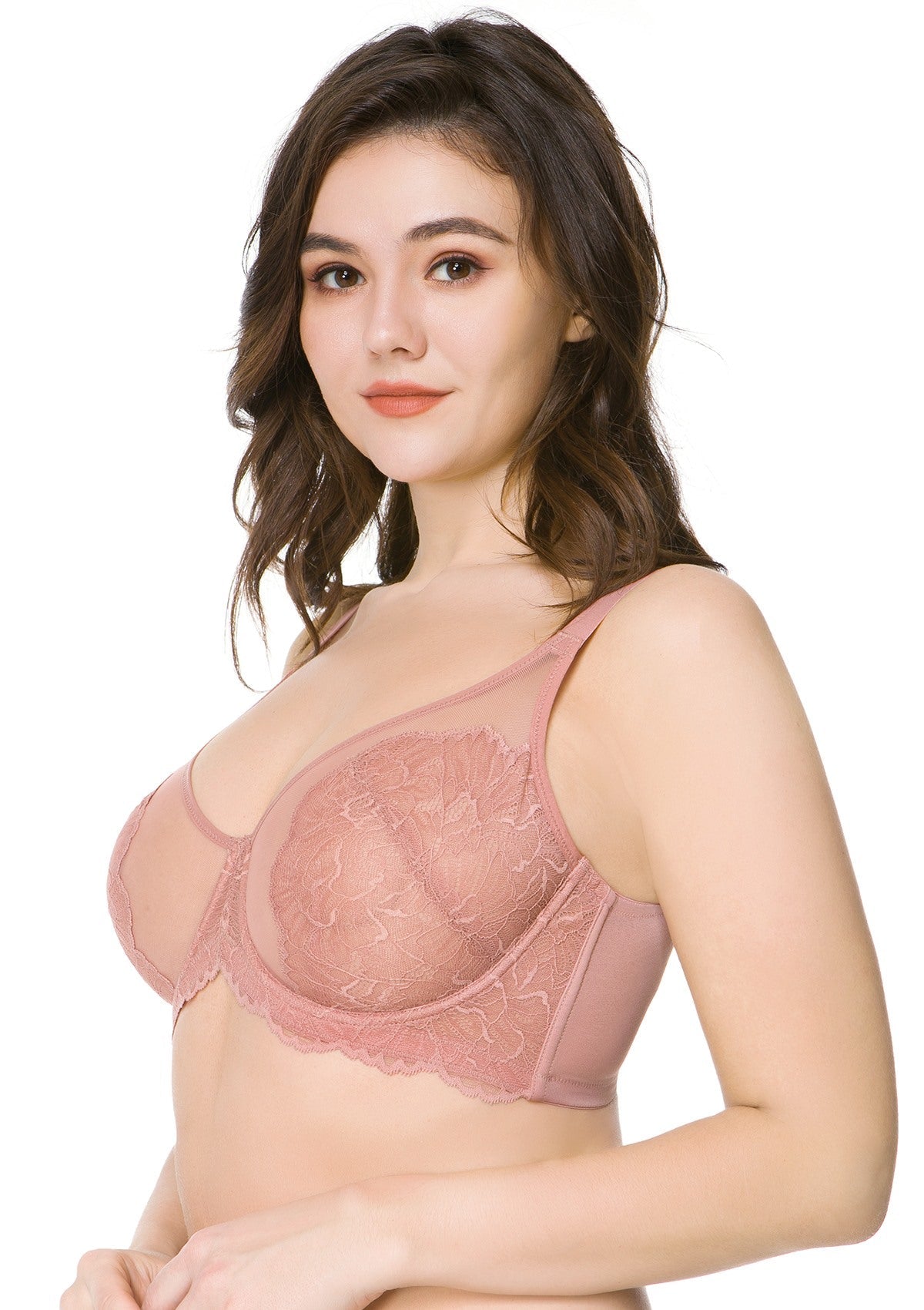 Blossom Unlined Lace Underwire Bra