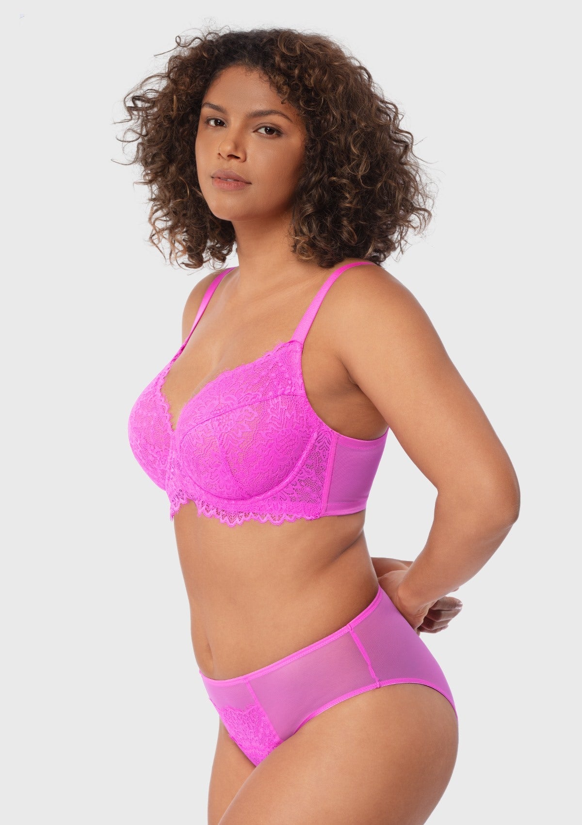 Sunflower Pink Underwire Lace Bra