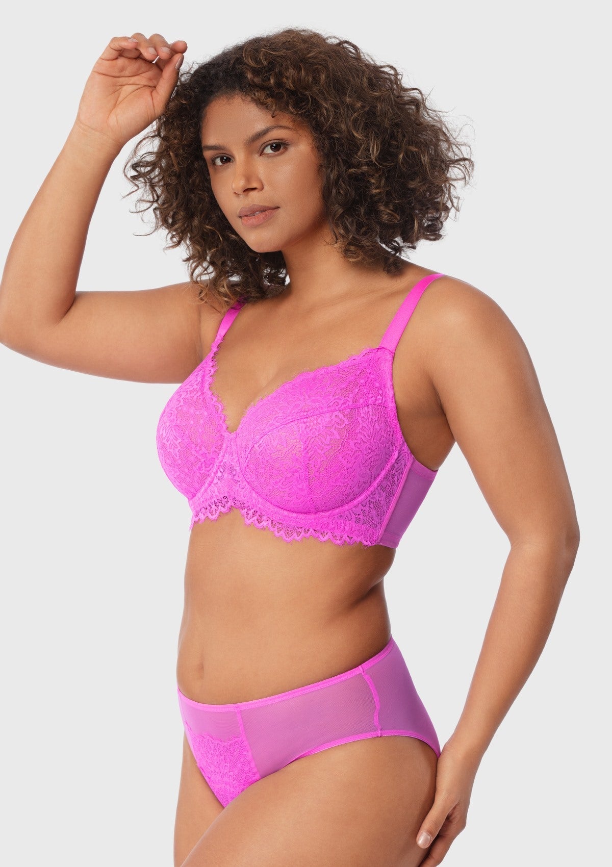 Sunflower Pink Underwire Lace Bra