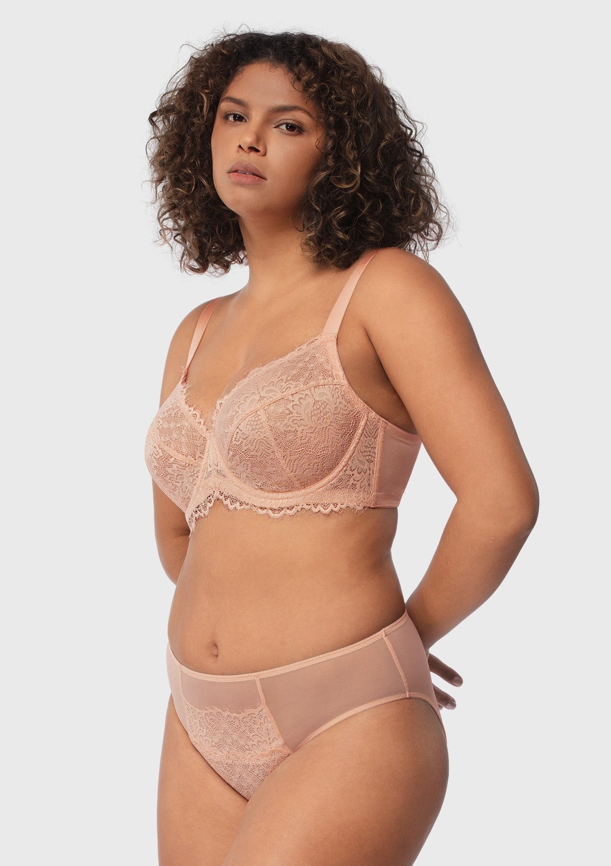 Sunflower Pink Underwire Lace Bra