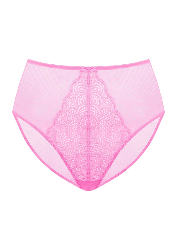 Mermaid High-Rise Lace Brief Underwear