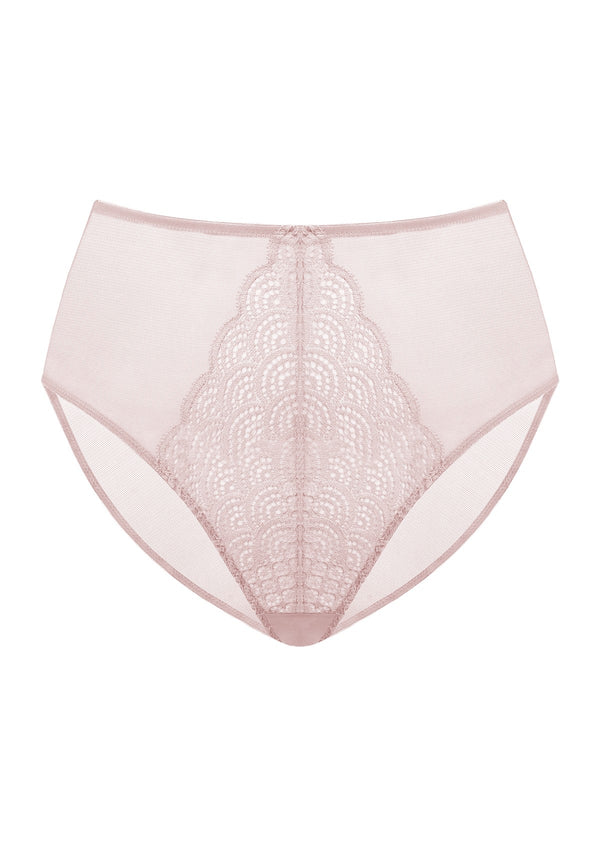 Mermaid High-Rise Lace Brief Underwear