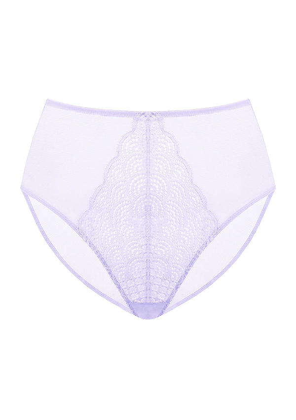 Mermaid High-Rise Lace Brief Underwear