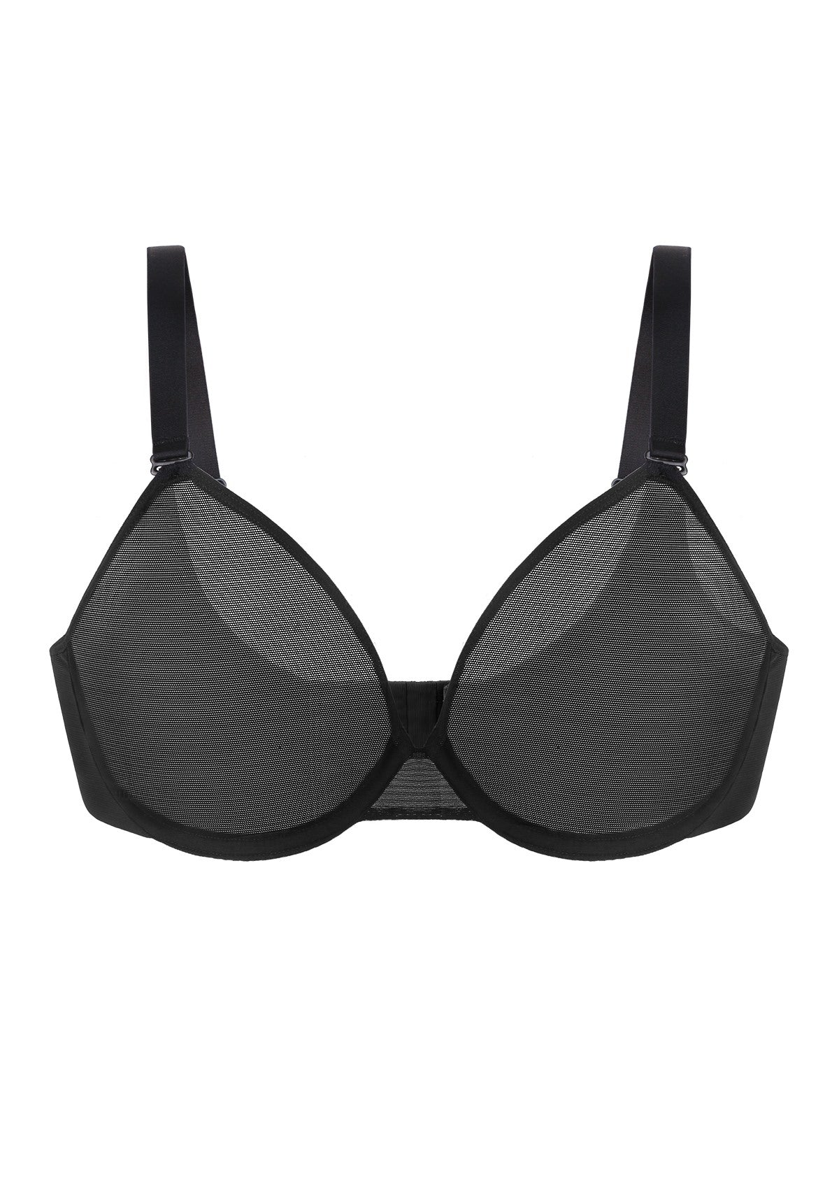 Seraphina Unlined Underwire Sheer Mesh Bra