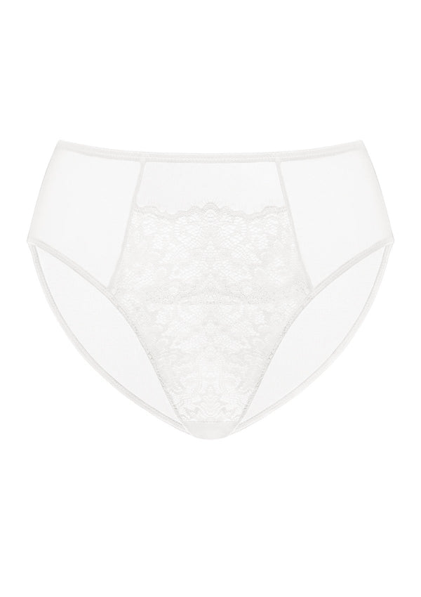 Sunflower Exquisite White Lace Bikini Underwear