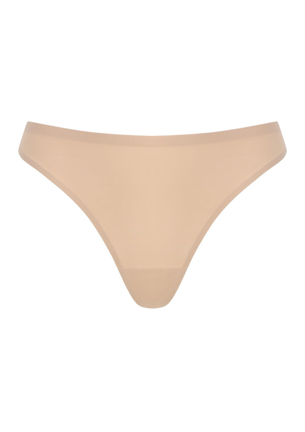 Comfort Seamless Stretch Thong Breathable Film Underwear