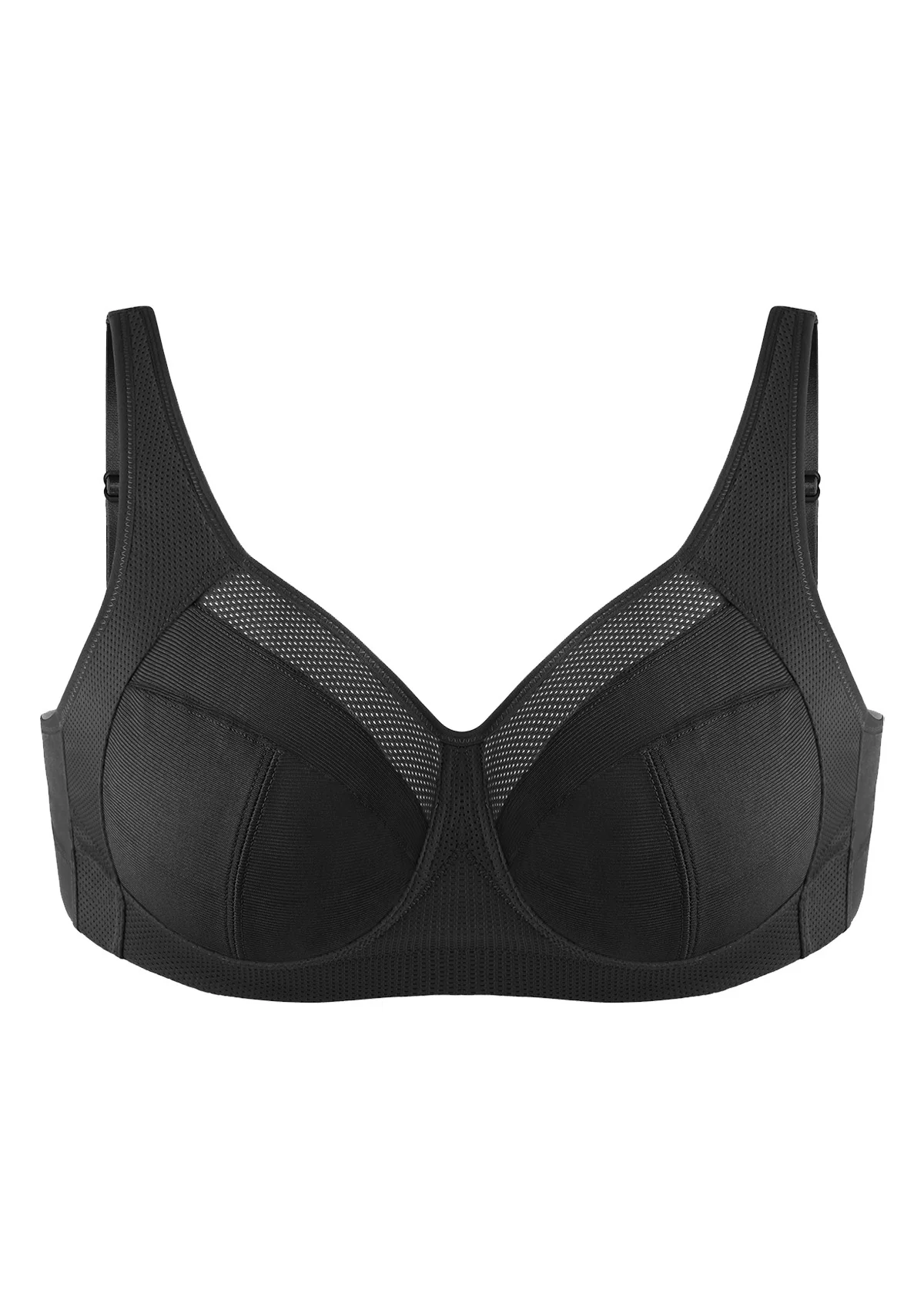 AiryComfort Full Coverage Unpadded WireFree Minimizer Bra