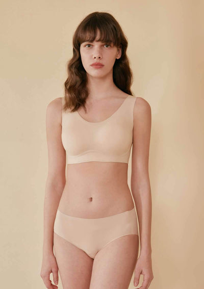Wide Strap Padded Cooling Wireless Bra