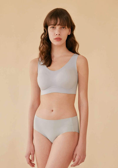 Wide Strap Padded Cooling Wireless Bra