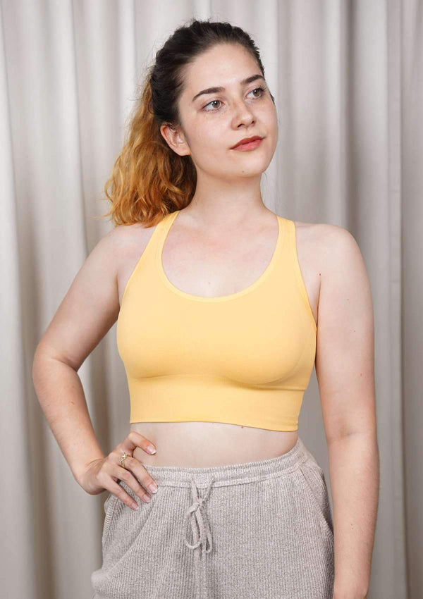 Racerback Padded Sports Bra