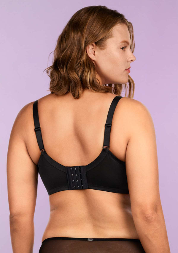 Black Sunflower Underwire Lace Bra