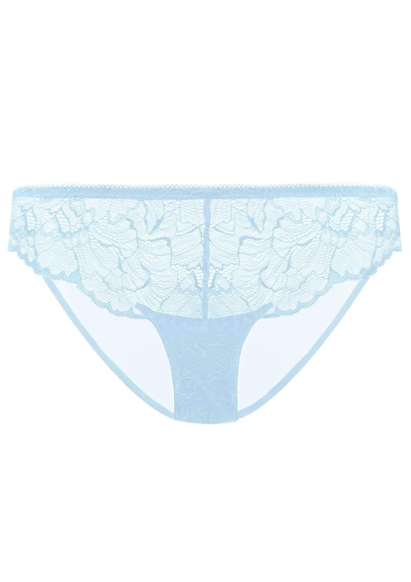 Blossom Storm Blue Lace Bikini Underwear