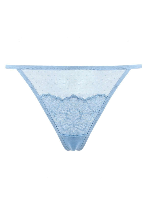 Blossom Lace String Thongs 3 Pack