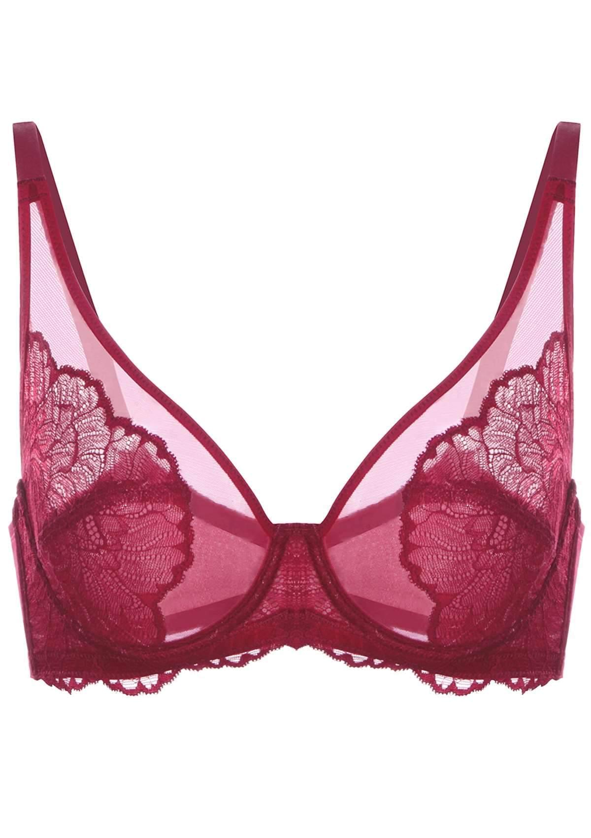 Blossom Unlined Lace Underwire Bra