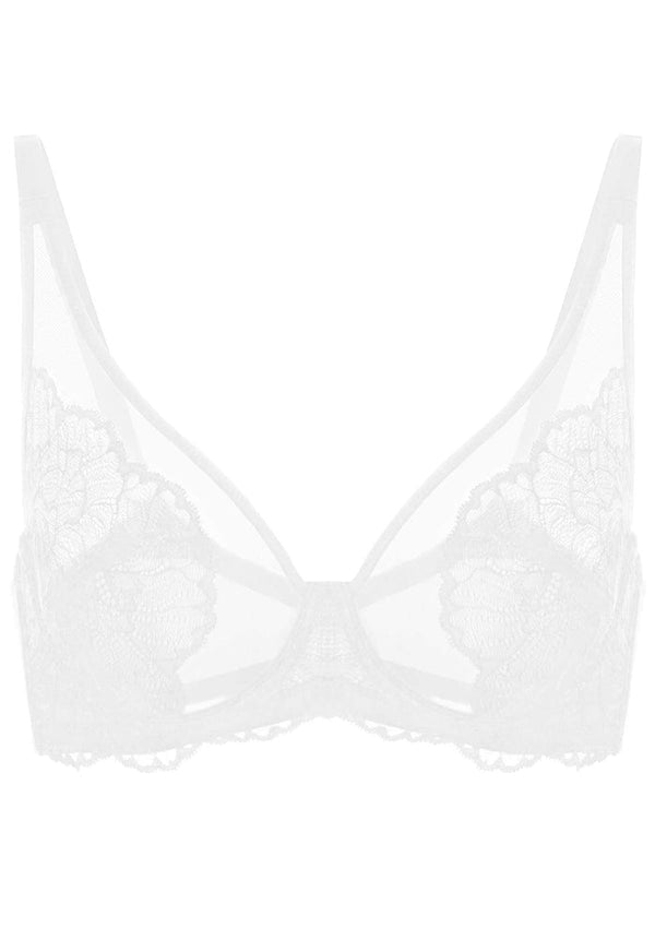 Blossom Dusty Peach Unlined Lace Bra