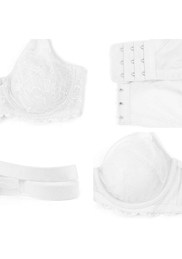 Blossom Dusty Peach Unlined Lace Bra