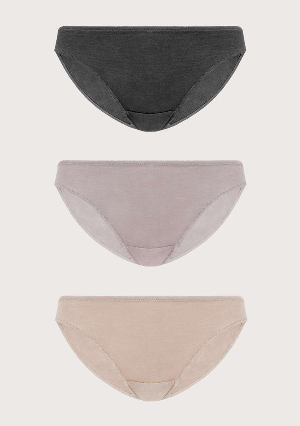 Comfort Cotton Bikini Panties 3 Pack