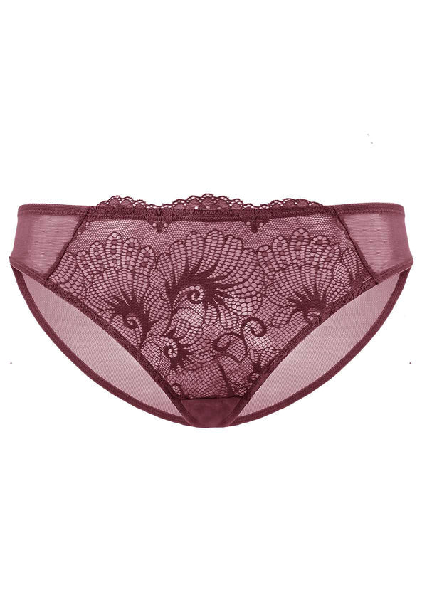Front Lace Bikini Panties 3 Pack