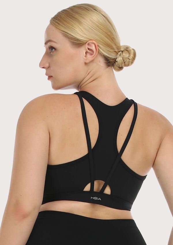 Front Zip Medium-Impact Sports Bra