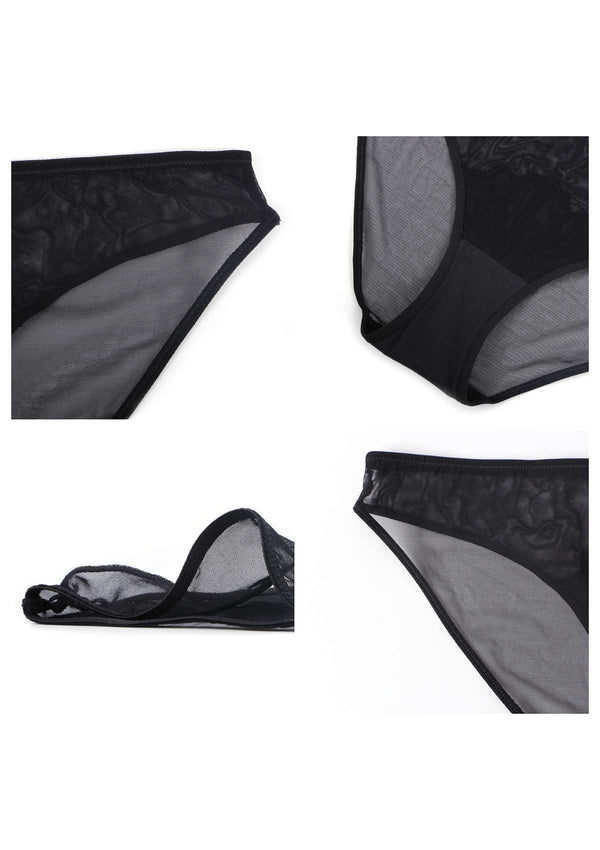 Gorgeous Breathable Mesh Bikini Underwear