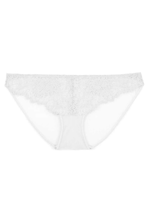 Sunflower Exquisite White Lace Bikini Underwear