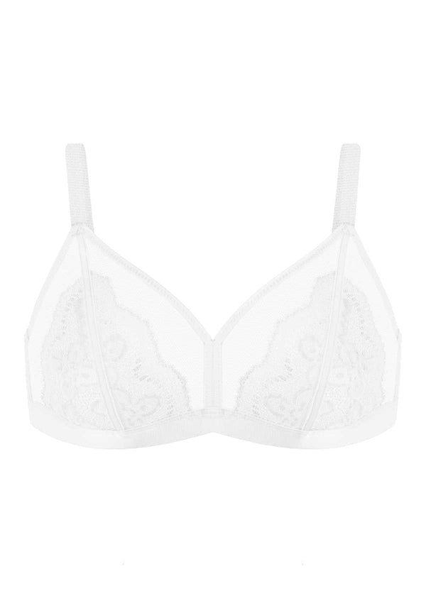 Wireless Lace Triangle Bra