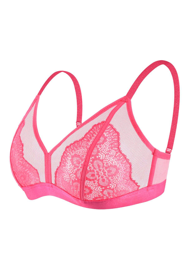 Wireless Lace Triangle Bra